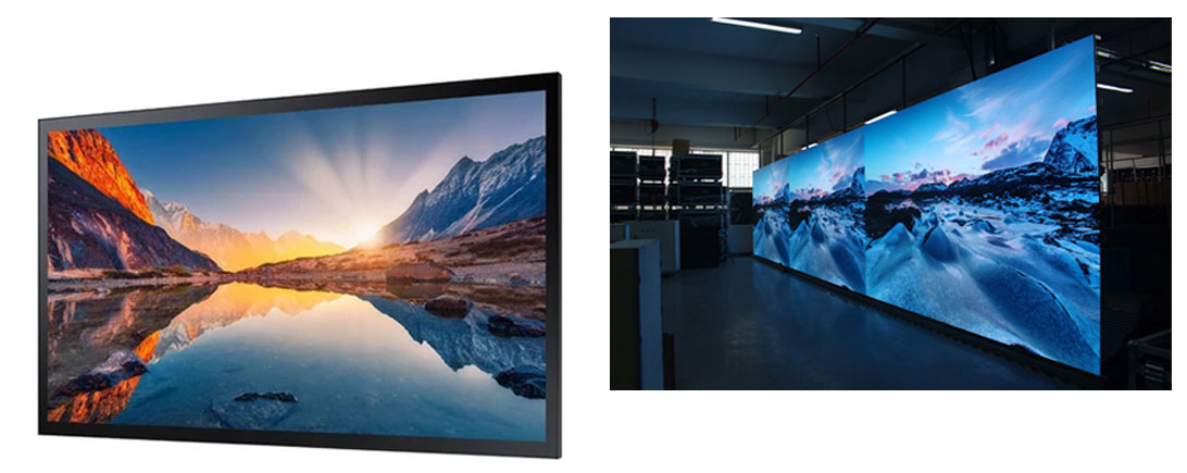 Large Format LCD/LED displays